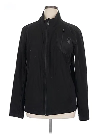 Pre-owned Spyder Track Jacket In Black