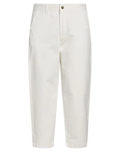 Squad² Man Pants White Size 32 Cotton, Elastane