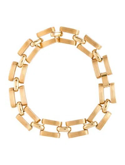 Pre-owned St John Collar Necklace, 16" In Multicolor