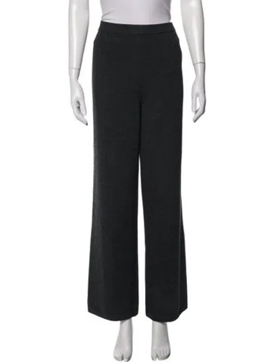 Pre-owned St John Wool Sweatpants In Black