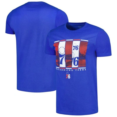 Stadium Essentials Royal Philadelphia 76ers City Skyline T-shirt