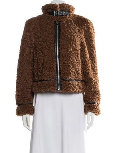 Pre-owned Stand Studio Jacket In Brown