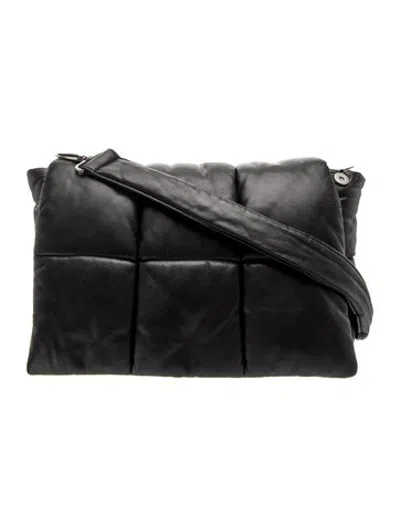 Pre-owned Stand Studio Leather Shoulder Bag In Black