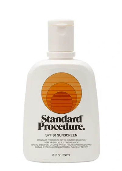 Standard Procedure Spf30 Sunscreen 250ml In White