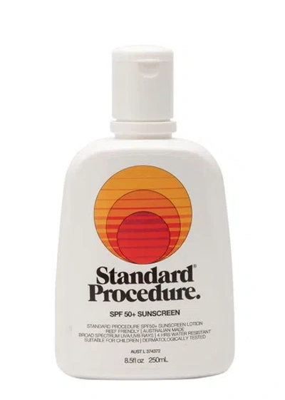 Standard Procedure Spf50+ Sunscreen 250ml In White