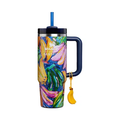 Stanley Farm Rio Painted Banana Quencher Tumbler 30 Oz. In Multi
