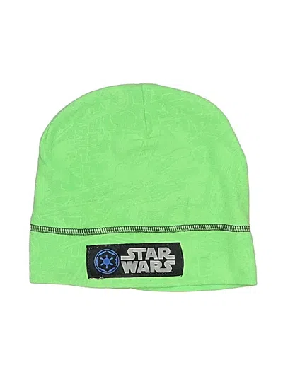 Pre-owned Star Wars Kids' Beanie Hat In Green