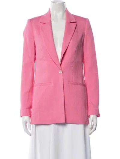 Pre-owned Staud Blazer In Pink