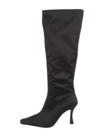 Pre-owned Staud Boots In Black