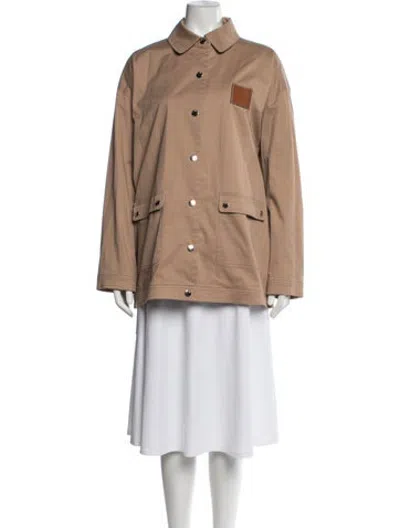 Pre-owned Staud Jacket In Neutrals