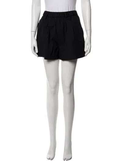 Pre-owned Staud Mini Shorts In Black