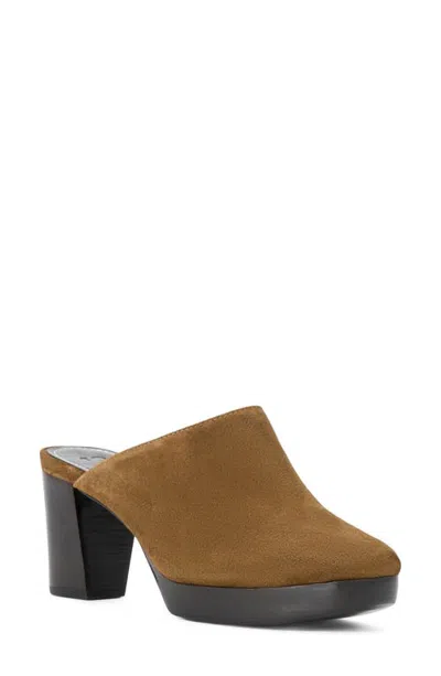 Staud Monica Heeled Mule In Brown