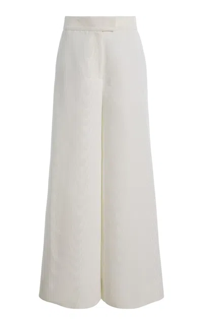 Staud Oak Moiré Pants In Animal Print