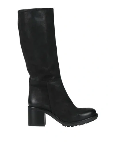 Stelio Malori Woman Boot Black Size 8 Leather