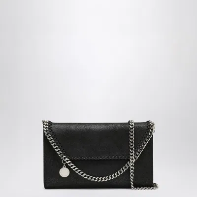 Stella Mccartney | Falabella Crossbody Wallet Bag In Black