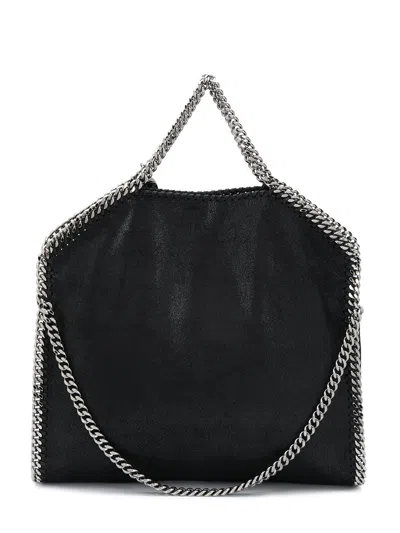 Stella Mccartney Falabella Fold Over Tote Bag In Black