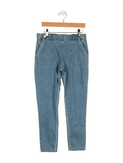 Pre-owned Stella Mccartney Kids Girls' Denim Jeans In Blue