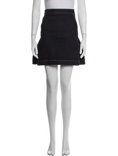 Pre-owned Stella Mccartney Mini Skirt In Blue