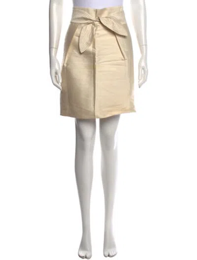 Pre-owned Stella Mccartney Mini Skirt In Neutrals