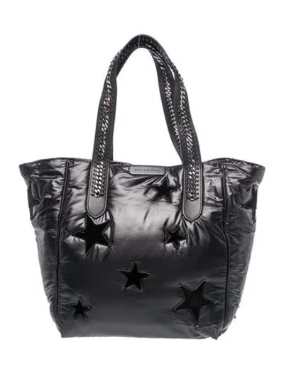 Pre-owned Stella Mccartney Nylon Tote In Black