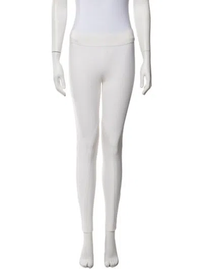 Pre-owned Stella Mccartney Skinny Leg Pants In White