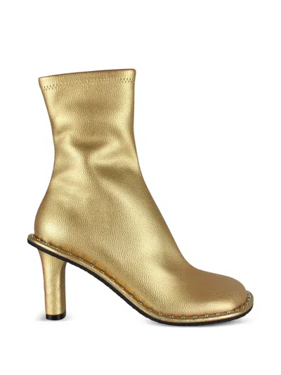 Stella Mccartney Studded Boots In Gold