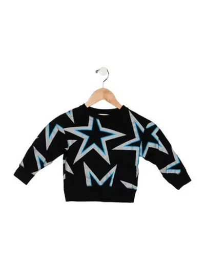 Pre-owned Stella Mccartney Babies' Toddler Boys' Pattern Printed Sweatshirt In Black/blue