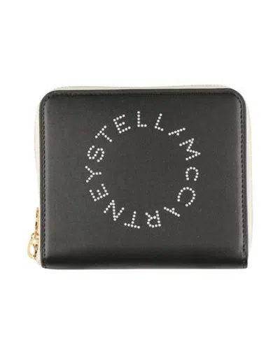 Stella Mccartney Woman Wallet Black Size - Textile Fibers