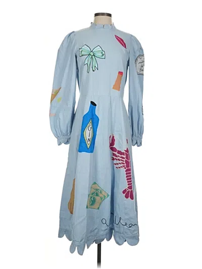 Pre-owned Stella Nova Casual Dress In Blue
