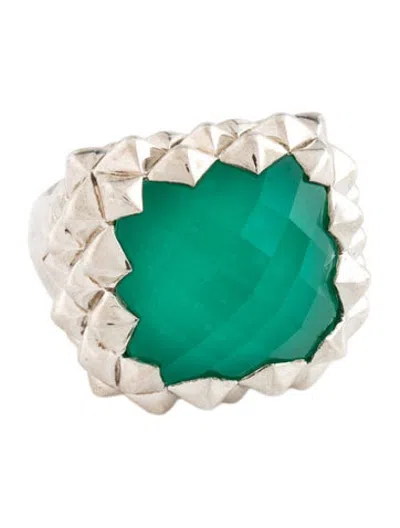 Pre-owned Stephen Webster Quartz Doublet Superstud Cocktail Ring In Multicolor