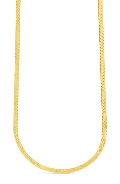 Sterling Forever Bentley Chain Necklace In Gold
