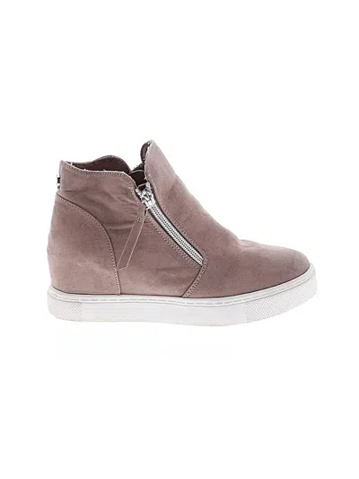 Pre-owned Steve Madden Kids' Ankle Boots In Gray