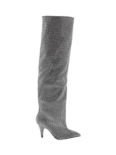 Pre-owned Steve Madden Boots In Gray