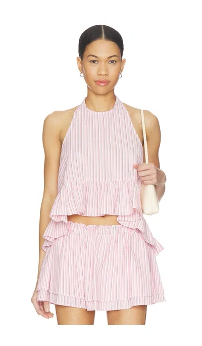 Steve Madden Cerise Top In Pink