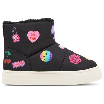Steve Madden Kids' Girls Jbrat Bootie In Black