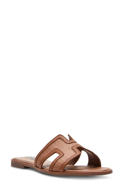 Steven New York Harlien Slide Sandal In Tan