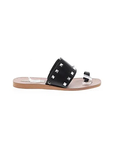 Pre-owned Steven New York Sandals In Black