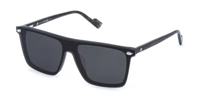 Sting Ust602 With Clip-on 700p Men's Glasses Black Size 55 - Free Lenses - Blue Light Block Available In Animal Print