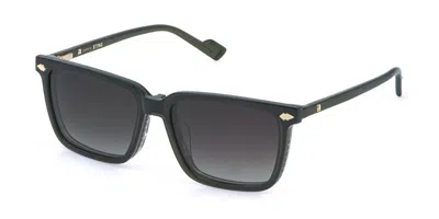 Sting Ust605v With Clip-on 9hfp Men's Glasses Green Size 55 - Free Lenses - Blue Light Block Available In Black