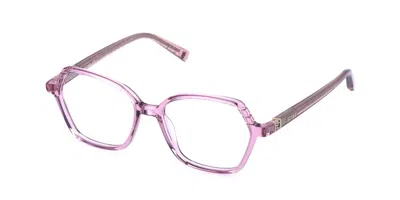 Sting Vsj760 06mh Men's Glasses Pink Size 49 - Free Lenses - Blue Light Block Available In Transparent Pink