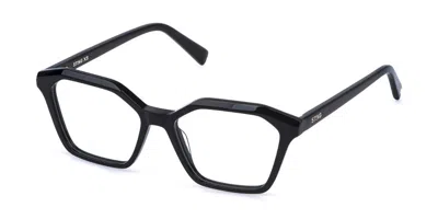 Sting Vsj770 0700 Men's Glasses Black Size 50 - Free Lenses - Blue Light Block Available In Shiny Black