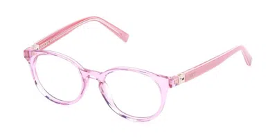 Sting Vsj771 09ah Men's Glasses Pink Size 43 - Free Lenses - Blue Light Block Available In Transparent Pink