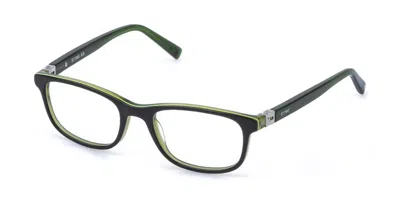 Sting Vsj773 0z48 Men's Glasses Green Size 47 - Free Lenses - Blue Light Block Available In Shiny Dark Green,light Green