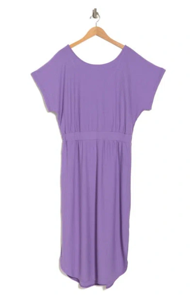 Stitchdrop Friday Midi Dress In Lavender Silk
