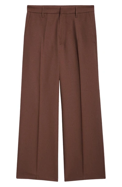 Stockholm Surfboard Club Sune Bootcut Pants In Brown