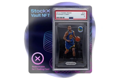 Pre-owned Stockx Vault Nft Stephen Curry 2012 Panini Prizm #72 - Psa 9 Vaulted Goods