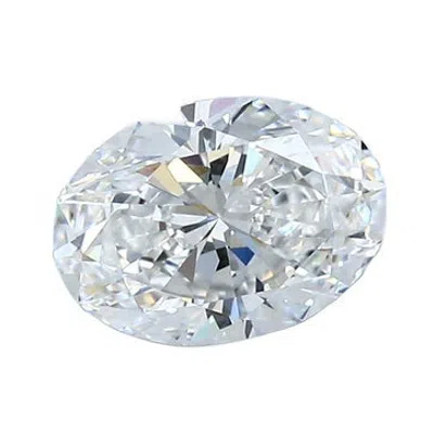 Pre-owned Stone 1.01ct Oval Brilliant Diamond In Multicolor