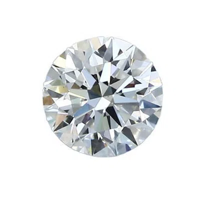 Pre-owned Stone 1.01ct Round Brilliant Diamond In Multicolor