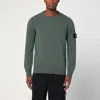 Stone Island Military Green Wool Blend Sweater