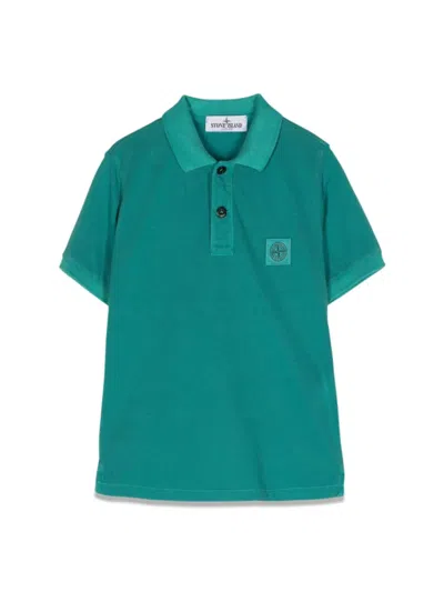 Stone Island Polo Shirt - Emerald In Green